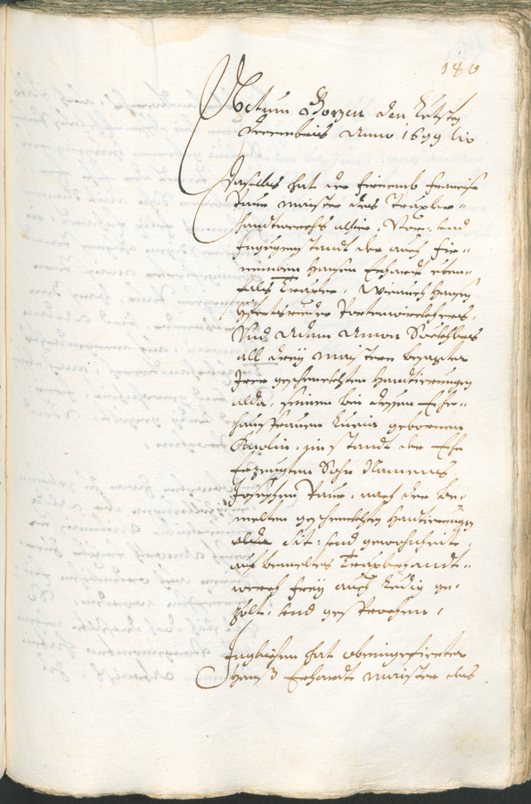 Civic Archives of Bozen-Bolzano - BOhisto Ratsprotokoll 1699/1702 