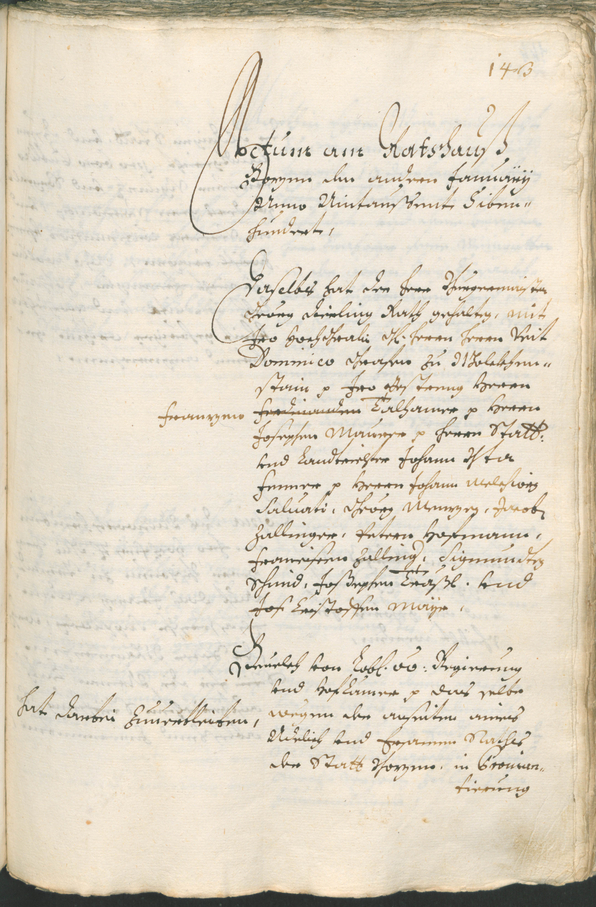 Archivio Storico della Città di Bolzano - BOhisto protocollo consiliare 1699/1702 