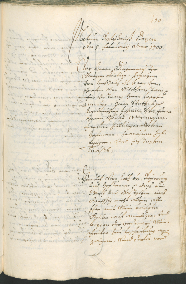 Archivio Storico della Città di Bolzano - BOhisto protocollo consiliare 1699/1702 