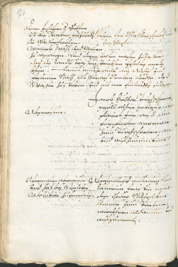 Stadtarchiv Bozen - BOhisto Ratsprotokoll 1699/1702 