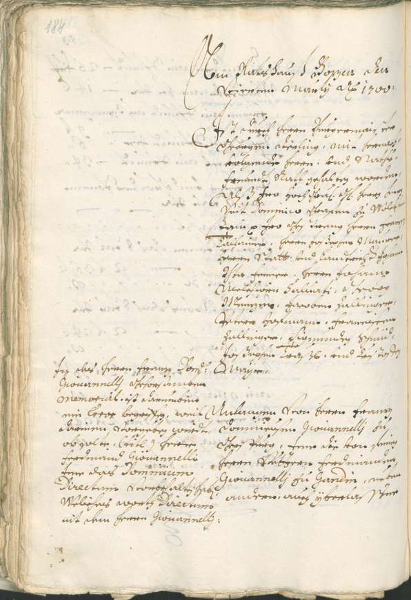 Archivio Storico della Città di Bolzano - BOhisto protocollo consiliare 1699/1702 