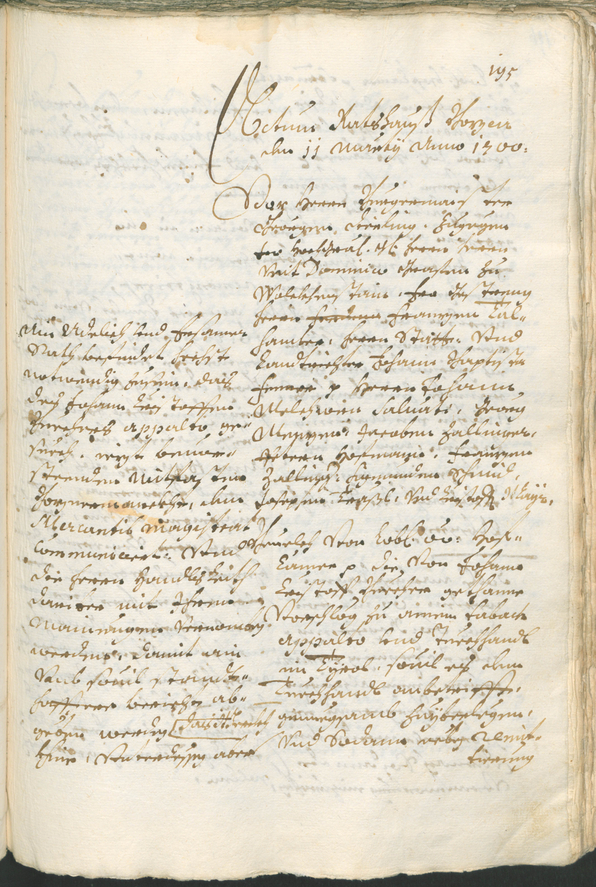 Civic Archives of Bozen-Bolzano - BOhisto Ratsprotokoll 1699/1702 