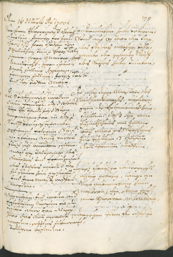 Archivio Storico della Città di Bolzano - BOhisto protocollo consiliare 1699/1702 