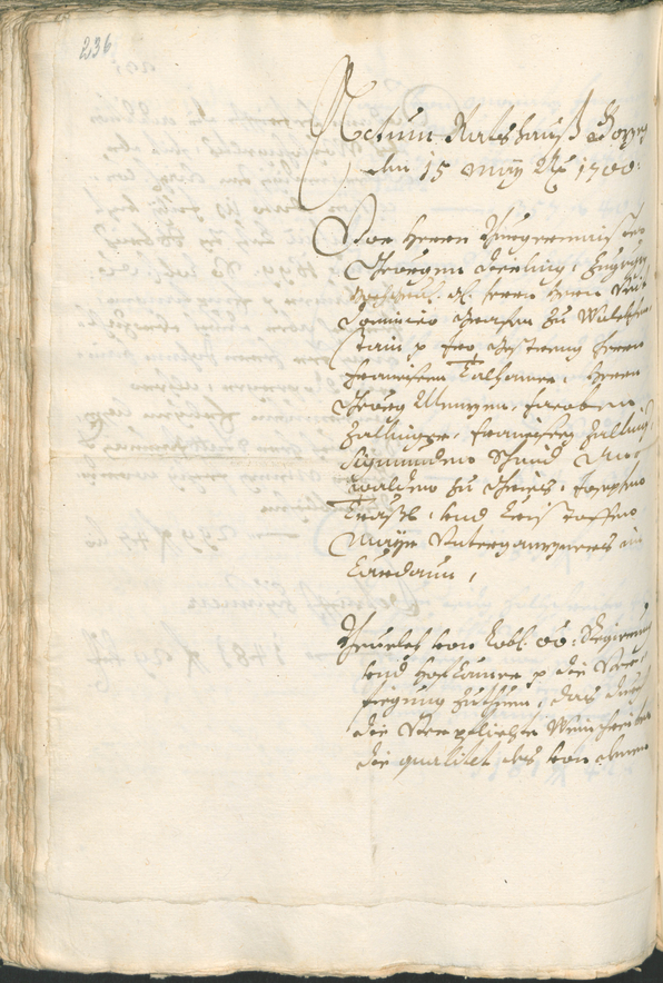 Civic Archives of Bozen-Bolzano - BOhisto Ratsprotokoll 1699/1702 