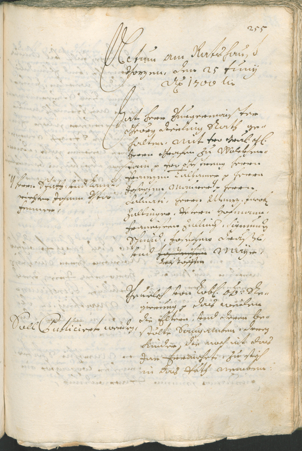 Civic Archives of Bozen-Bolzano - BOhisto Ratsprotokoll 1699/1702 