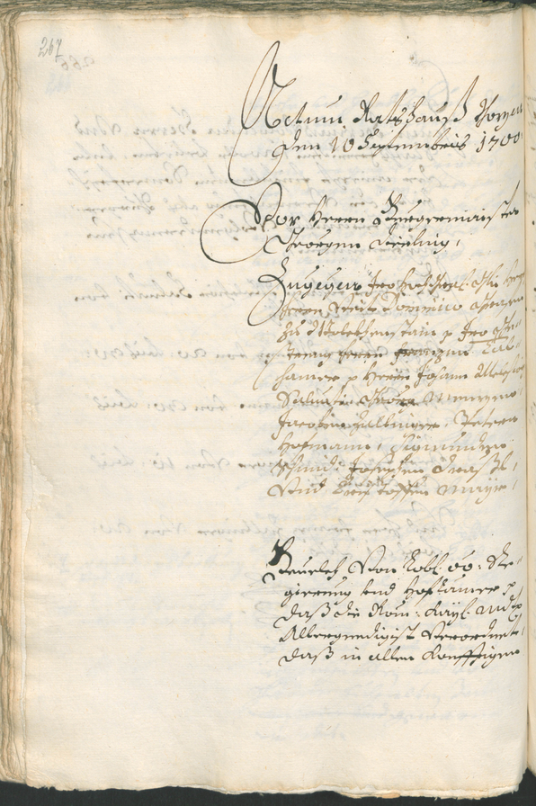 Archivio Storico della Città di Bolzano - BOhisto protocollo consiliare 1699/1702 