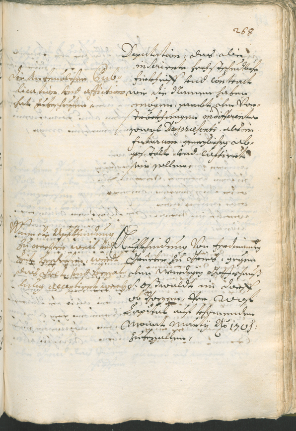 Stadtarchiv Bozen - BOhisto Ratsprotokoll 1699/1702 