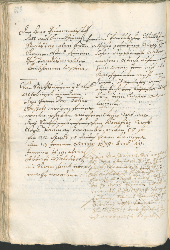 Archivio Storico della Città di Bolzano - BOhisto protocollo consiliare 1699/1702 