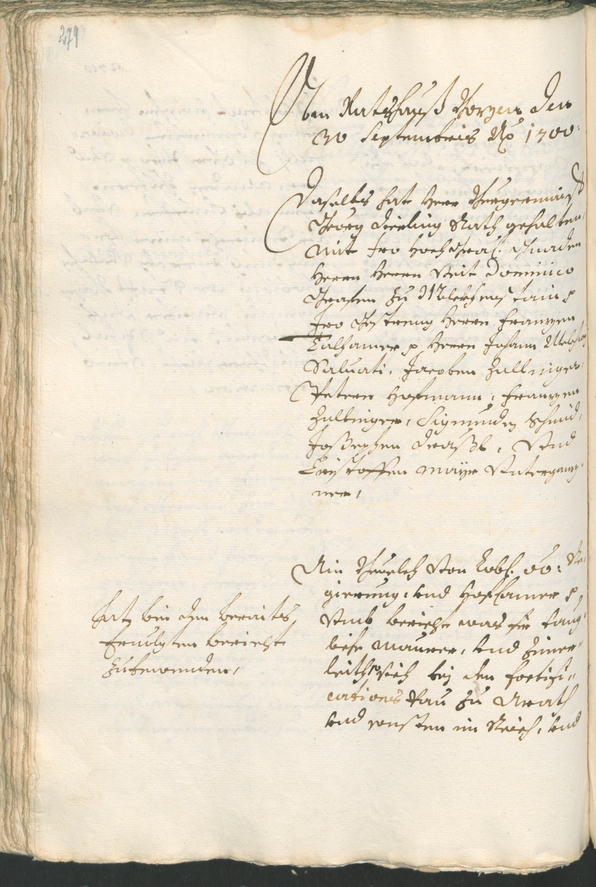 Archivio Storico della Città di Bolzano - BOhisto protocollo consiliare 1699/1702 