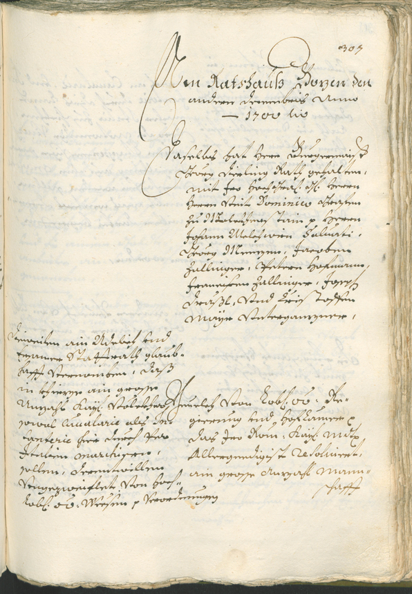 Civic Archives of Bozen-Bolzano - BOhisto Ratsprotokoll 1699/1702 