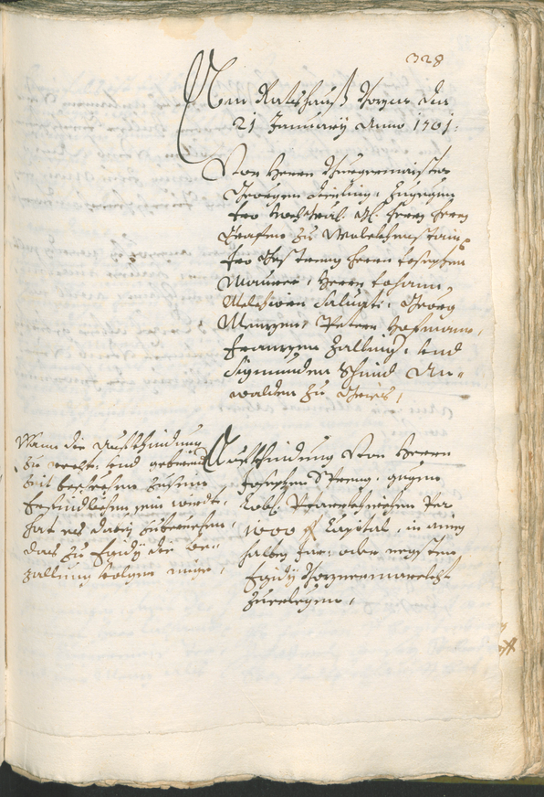 Civic Archives of Bozen-Bolzano - BOhisto Ratsprotokoll 1699/1702 