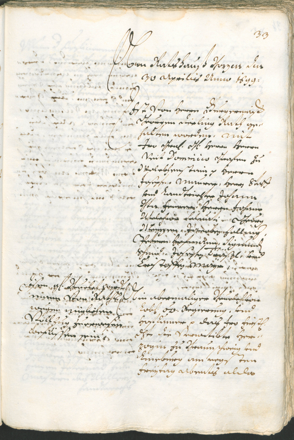 Civic Archives of Bozen-Bolzano - BOhisto Ratsprotokoll 1699/1702 