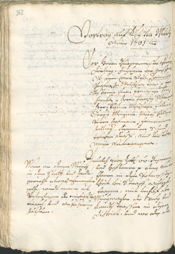 Civic Archives of Bozen-Bolzano - BOhisto Ratsprotokoll 1699/1702 