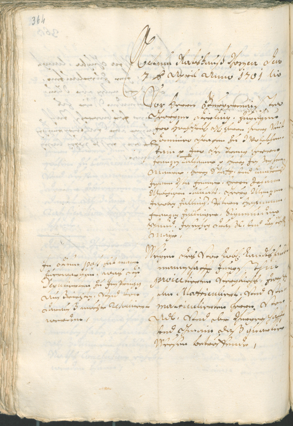 Civic Archives of Bozen-Bolzano - BOhisto Ratsprotokoll 1699/1702 