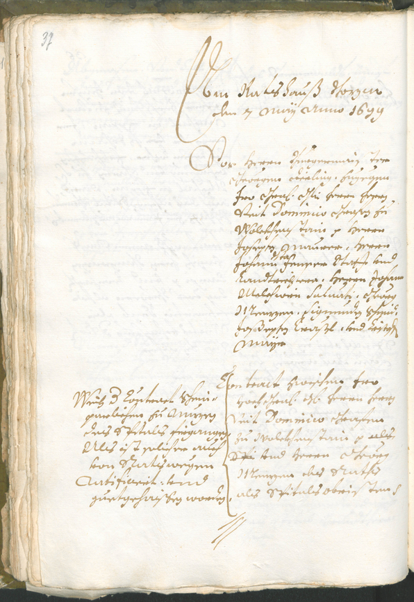 Archivio Storico della Città di Bolzano - BOhisto protocollo consiliare 1699/1702 