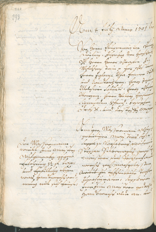 Civic Archives of Bozen-Bolzano - BOhisto Ratsprotokoll 1699/1702 