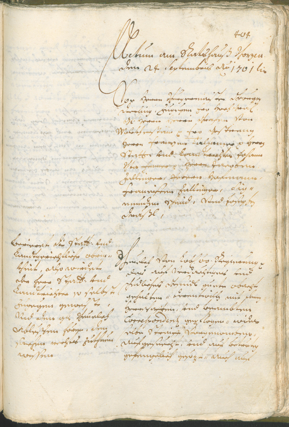 Archivio Storico della Città di Bolzano - BOhisto protocollo consiliare 1699/1702 