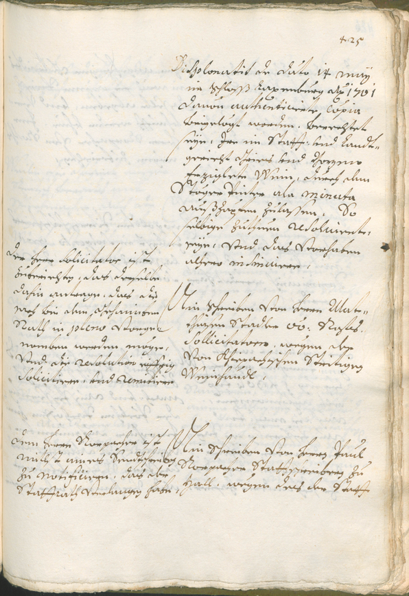 Civic Archives of Bozen-Bolzano - BOhisto Ratsprotokoll 1699/1702 