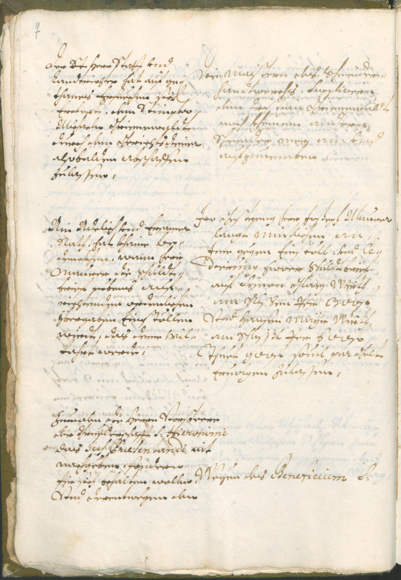 Stadtarchiv Bozen - BOhisto Ratsprotokoll 1699/1702 