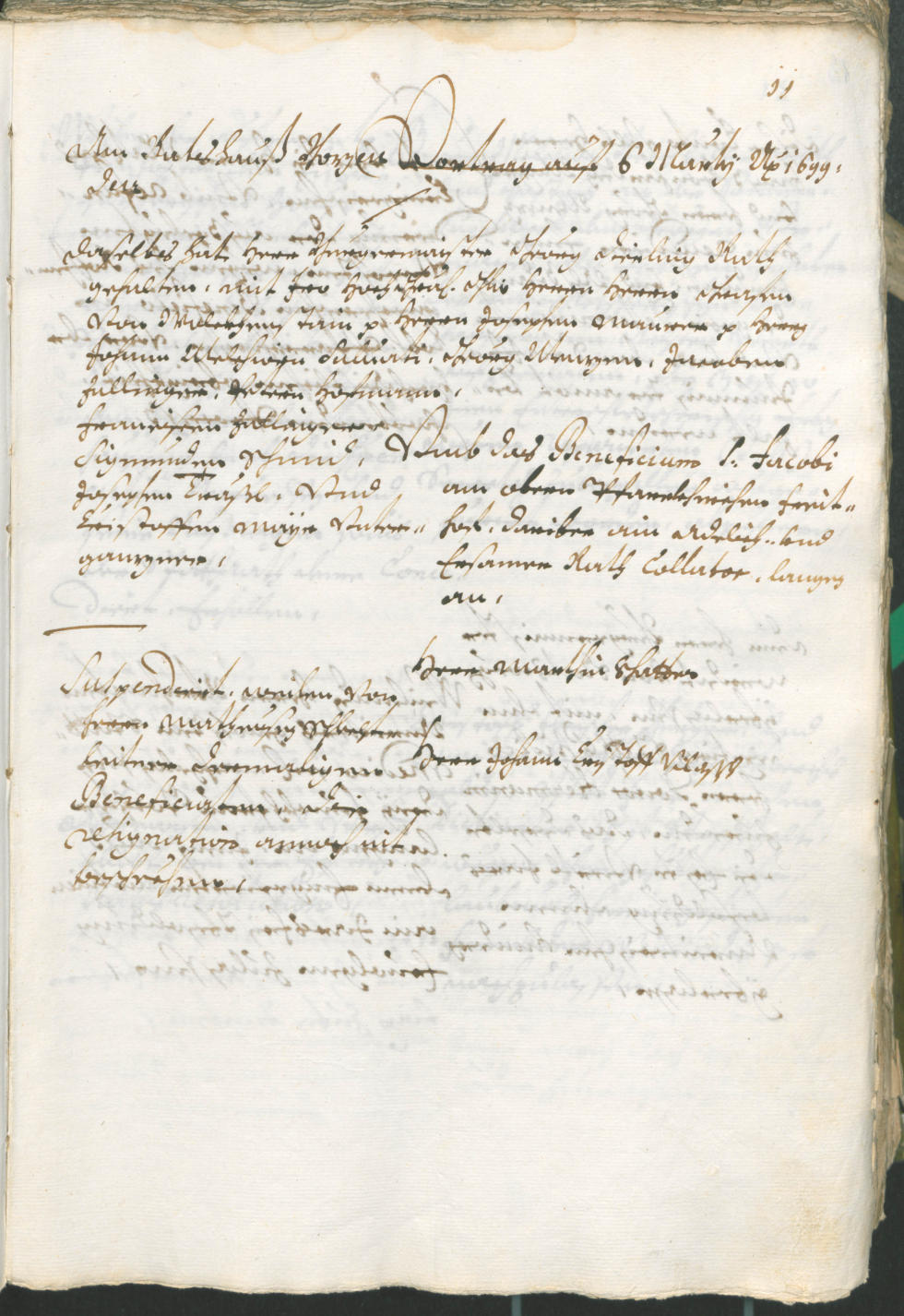 Civic Archives of Bozen-Bolzano - BOhisto Ratsprotokoll 1699/1702 