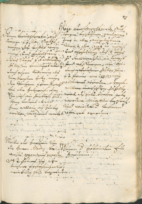 Civic Archives of Bozen-Bolzano - BOhisto Ratsprotokoll 1702/05 