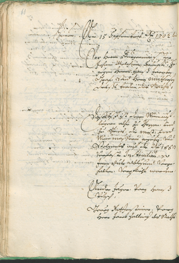 Civic Archives of Bozen-Bolzano - BOhisto Ratsprotokoll 1702/05 