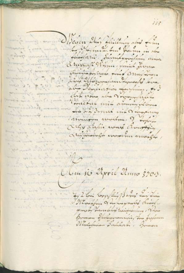 Civic Archives of Bozen-Bolzano - BOhisto Ratsprotokoll 1702/05 