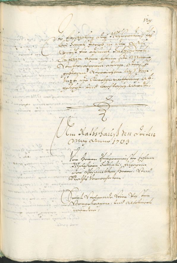 Civic Archives of Bozen-Bolzano - BOhisto Ratsprotokoll 1702/05 