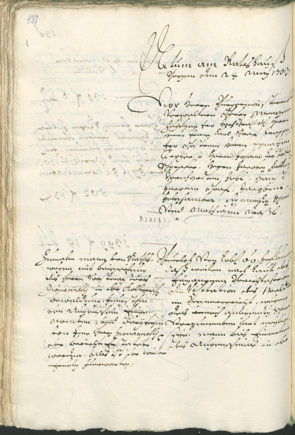 Civic Archives of Bozen-Bolzano - BOhisto Ratsprotokoll 1702/05 