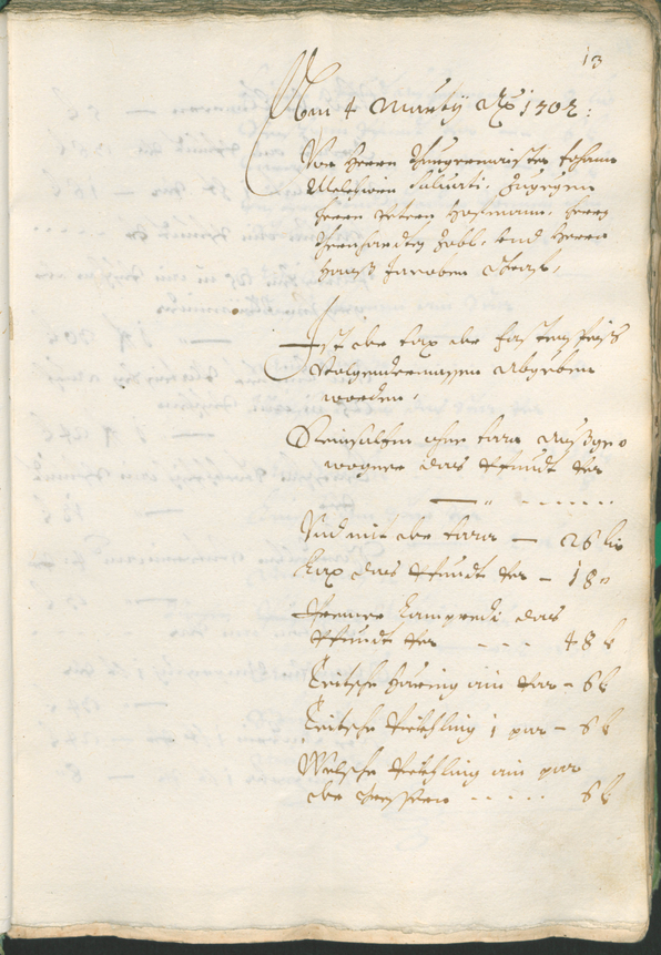 Civic Archives of Bozen-Bolzano - BOhisto Ratsprotokoll 1702/05 