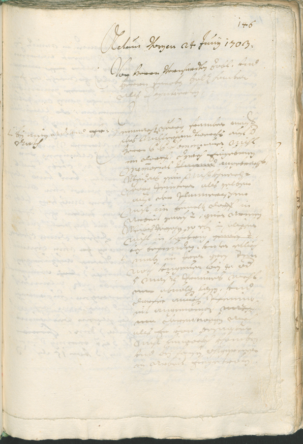 Civic Archives of Bozen-Bolzano - BOhisto Ratsprotokoll 1702/05 