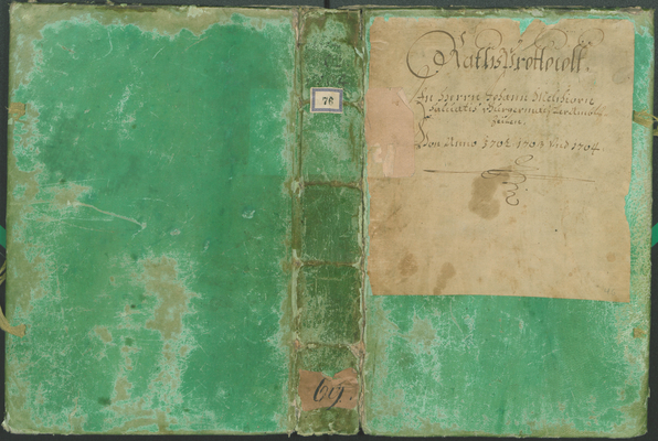 Civic Archives of Bozen-Bolzano - BOhisto Ratsprotokoll 1702/05 