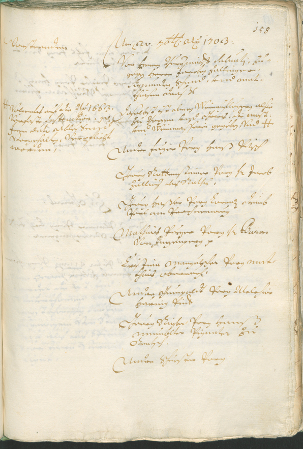 Civic Archives of Bozen-Bolzano - BOhisto Ratsprotokoll 1702/05 