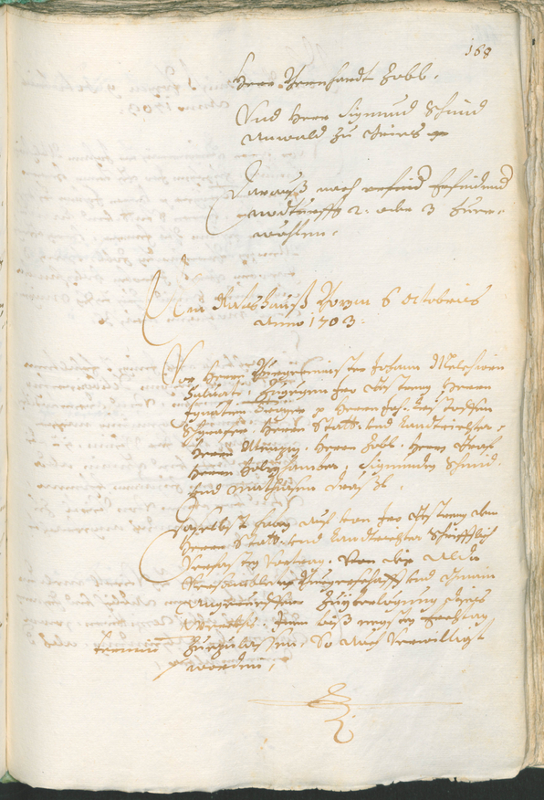 Archivio Storico della Città di Bolzano - BOhisto protocollo consiliare 1702/05 