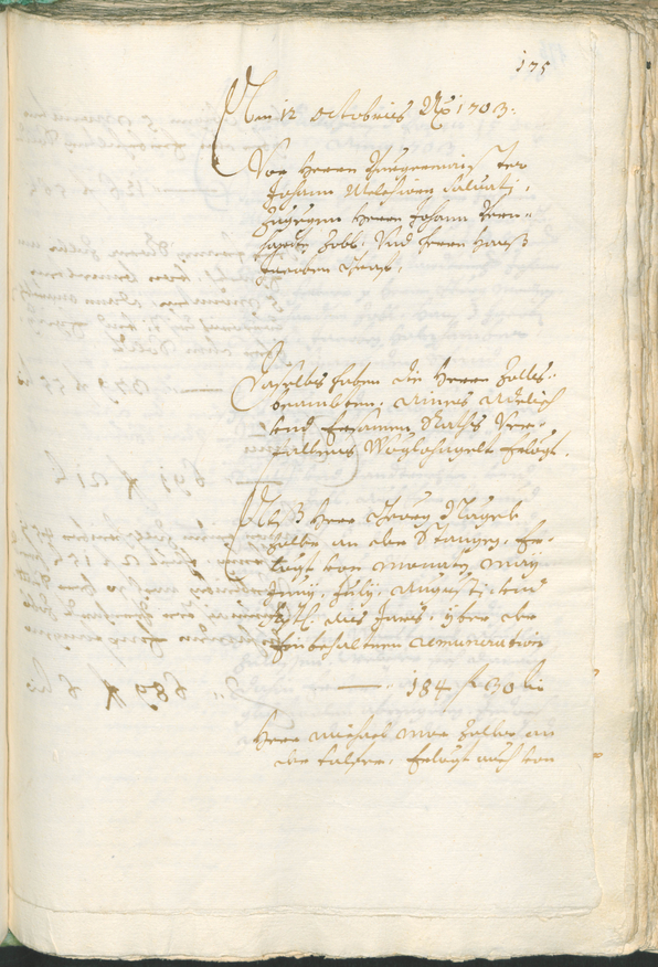 Civic Archives of Bozen-Bolzano - BOhisto Ratsprotokoll 1702/05 