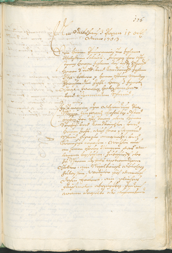 Civic Archives of Bozen-Bolzano - BOhisto Ratsprotokoll 1702/05 