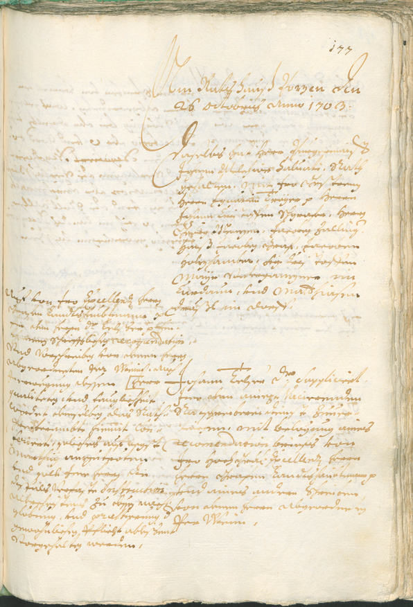 Civic Archives of Bozen-Bolzano - BOhisto Ratsprotokoll 1702/05 