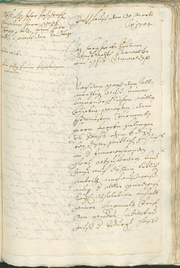 Civic Archives of Bozen-Bolzano - BOhisto Ratsprotokoll 1702/05 