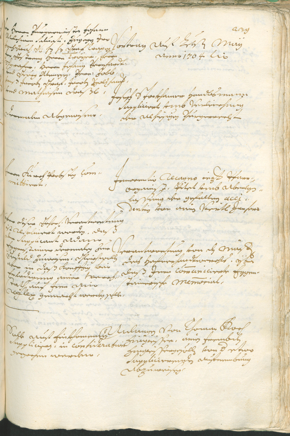 Civic Archives of Bozen-Bolzano - BOhisto Ratsprotokoll 1702/05 