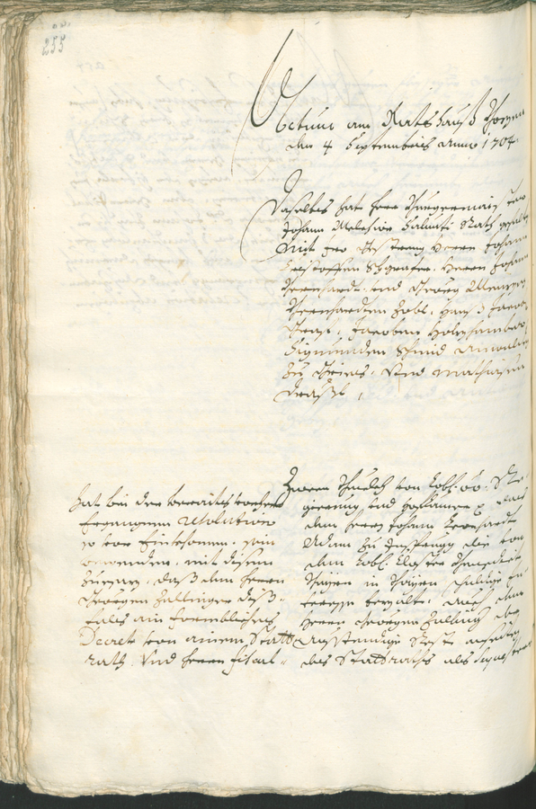 Civic Archives of Bozen-Bolzano - BOhisto Ratsprotokoll 1702/05 