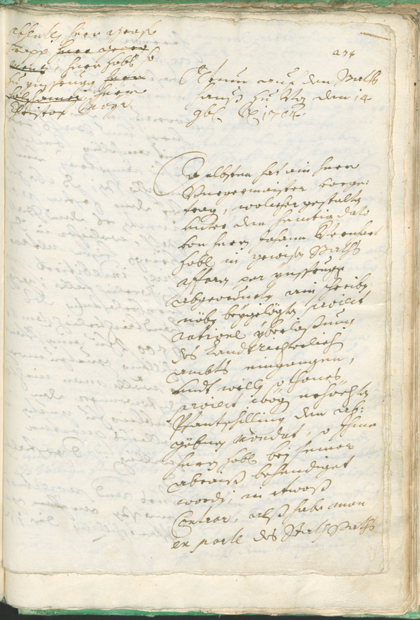 Civic Archives of Bozen-Bolzano - BOhisto Ratsprotokoll 1702/05 