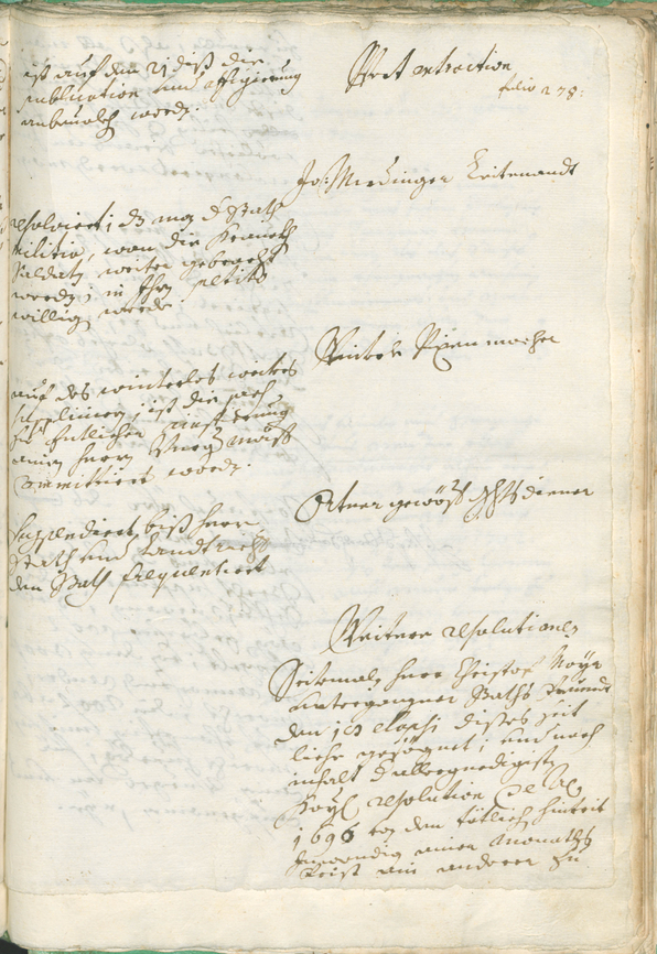 Civic Archives of Bozen-Bolzano - BOhisto Ratsprotokoll 1702/05 