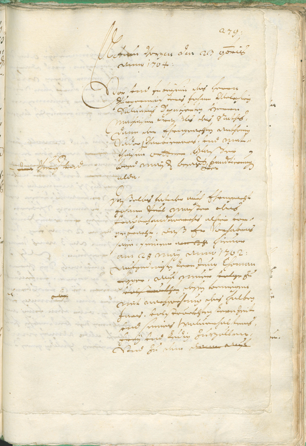 Civic Archives of Bozen-Bolzano - BOhisto Ratsprotokoll 1702/05 