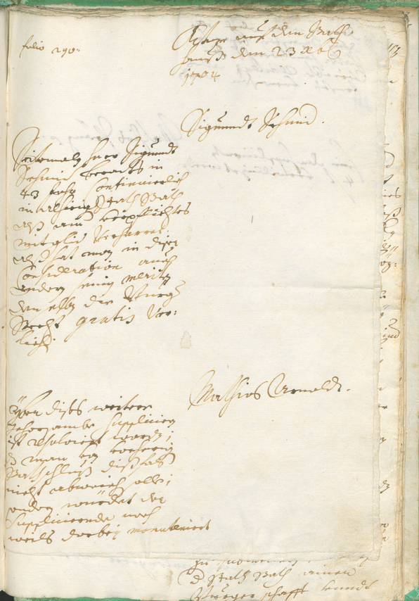 Civic Archives of Bozen-Bolzano - BOhisto Ratsprotokoll 1702/05 