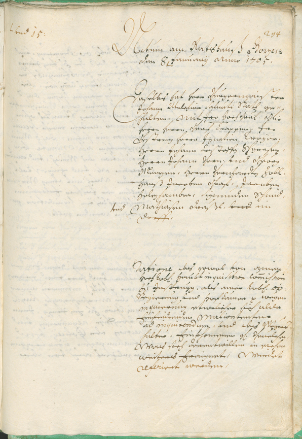 Civic Archives of Bozen-Bolzano - BOhisto Ratsprotokoll 1702/05 