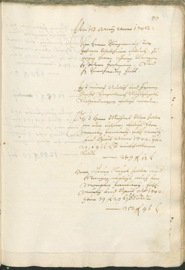 Civic Archives of Bozen-Bolzano - BOhisto Ratsprotokoll 1702/05 