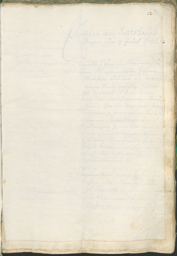 Civic Archives of Bozen-Bolzano - BOhisto Ratsprotokoll 1702/05 