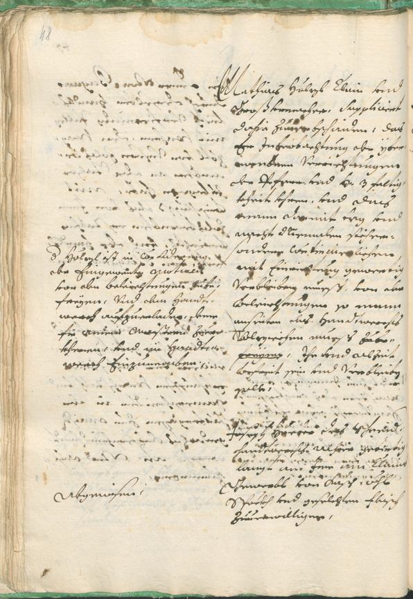 Civic Archives of Bozen-Bolzano - BOhisto Ratsprotokoll 1702/05 