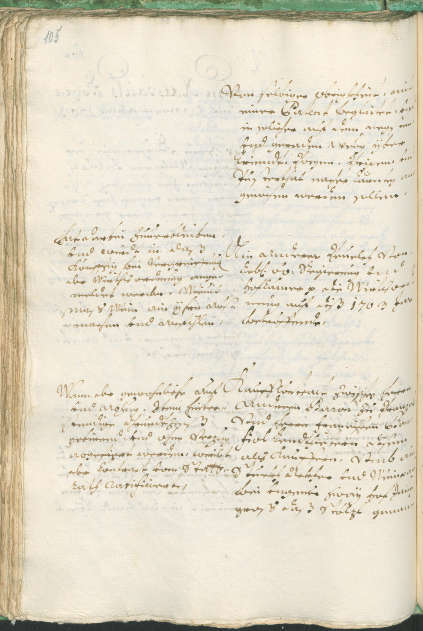 Civic Archives of Bozen-Bolzano - BOhisto Ratsprotokoll 1702/05 