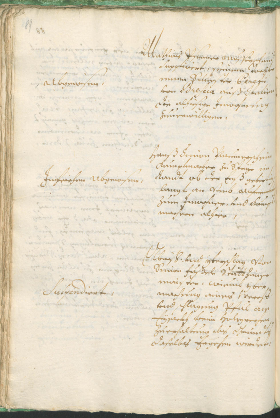 Civic Archives of Bozen-Bolzano - BOhisto Ratsprotokoll 1702/05 